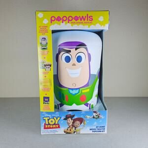 Poppowls Buzz Lightyear Toy Story At  Home Movie Theater Microwave Popcorn Kit